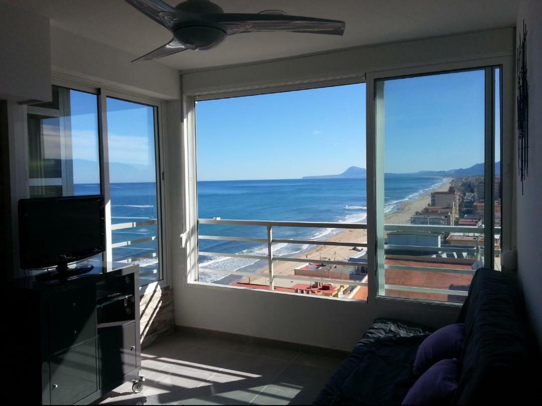 Acogedor apartamento con vistas al mar. Bellreguard Exterior foto