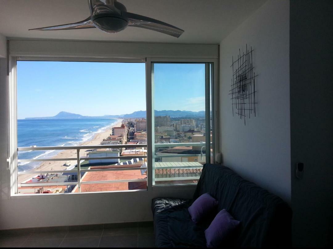 Acogedor apartamento con vistas al mar. Bellreguard Exterior foto